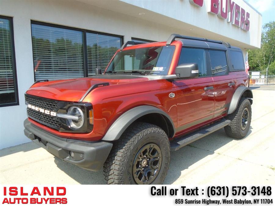 2022 Ford Bronco Wildtrak Advanced 4x4 4dr SUV, available for sale in West Babylon, New York | Island Auto Buyers. West Babylon, New York 2022 Ford Bronco Wildtrak Advanced 4x4 4dr SUV, available for sale in West Babylon, New York | Island Auto Buyers. West Babylon, New York