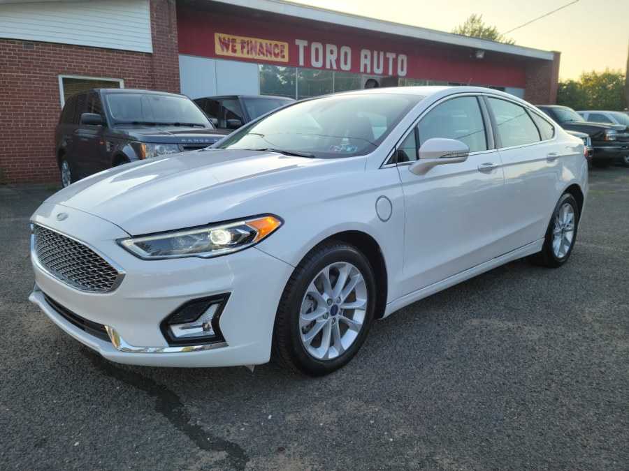 2020 Ford Fusion Plug-In Hybrid Titanium FWD Loaded, available for sale in East Windsor, CT