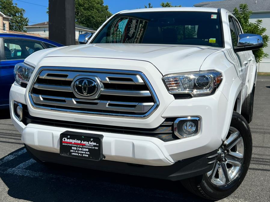 2019 Toyota Tacoma 4WD Limited Double Cab 5'' Bed V6 AT (Natl), available for sale in Linden, New Jersey | Champion Used Auto Sales. Linden, New Jersey 2019 Toyota Tacoma 4WD Limited Double Cab 5'' Bed V6 AT (Natl), available for sale in Linden, New Jersey | Champion Used Auto Sales. Linden, New Jersey