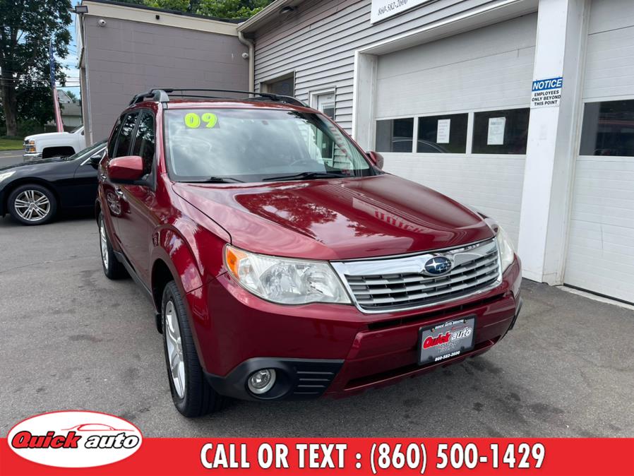 2009 Subaru Forester 4dr Auto X Limited w/Nav PZEV, available for sale in Bristol, Connecticut | Quick Auto LLC. Bristol, Connecticut