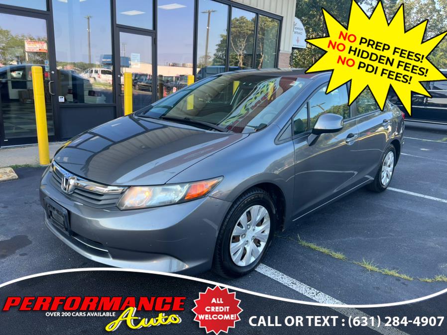 Used Honda Civic Sdn 4dr Auto LX 2012 | Performance Auto Inc. Bohemia, New York Used Honda Civic Sdn 4dr Auto LX 2012 | Performance Auto Inc. Bohemia, New York