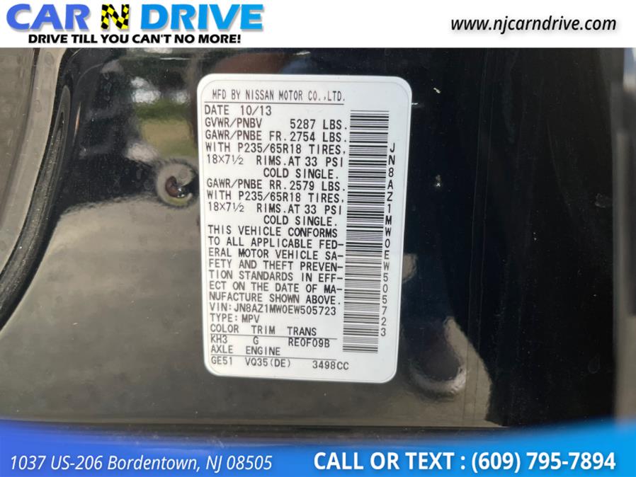 Used Nissan Murano SL AWD 2014 | Car N Drive. Bordentown, New Jersey Used Nissan Murano SL AWD 2014 | Car N Drive. Bordentown, New Jersey