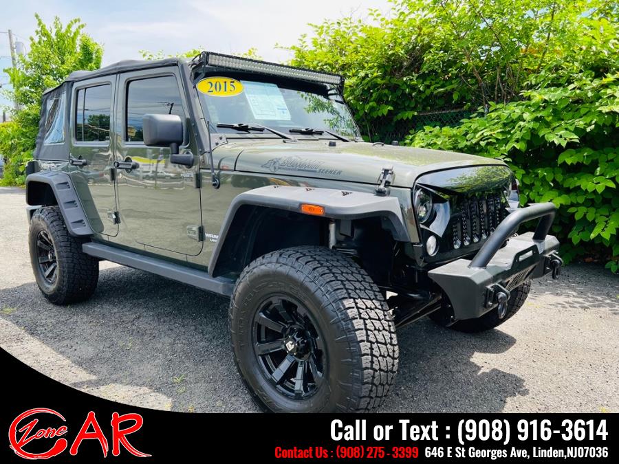 2015 Jeep Wrangler Unlimited 4WD 4dr Sport, available for sale in Linden, New Jersey | Car Zone. Linden, New Jersey 2015 Jeep Wrangler Unlimited 4WD 4dr Sport, available for sale in Linden, New Jersey | Car Zone. Linden, New Jersey