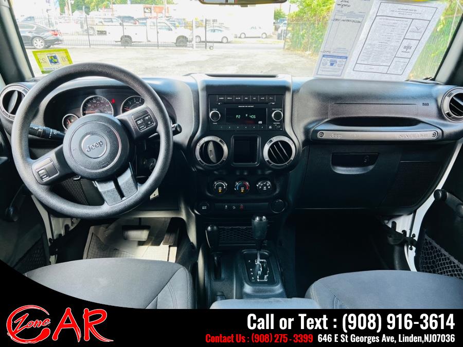 2016 Jeep Wrangler Unlimited 4WD 4dr Sport, available for sale in Linden, New Jersey | Car Zone. Linden, New Jersey 2016 Jeep Wrangler Unlimited 4WD 4dr Sport, available for sale in Linden, New Jersey | Car Zone. Linden, New Jersey