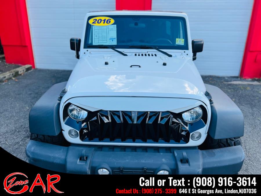 2016 Jeep Wrangler Unlimited 4WD 4dr Sport, available for sale in Linden, New Jersey | Car Zone. Linden, New Jersey 2016 Jeep Wrangler Unlimited 4WD 4dr Sport, available for sale in Linden, New Jersey | Car Zone. Linden, New Jersey