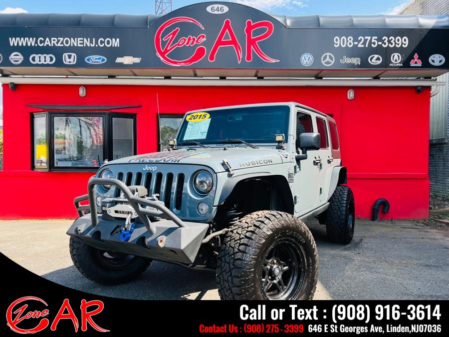 Used Jeep Wrangler Unlimited 4WD 4dr Rubicon 2015 | Car Zone. Linden, New Jersey