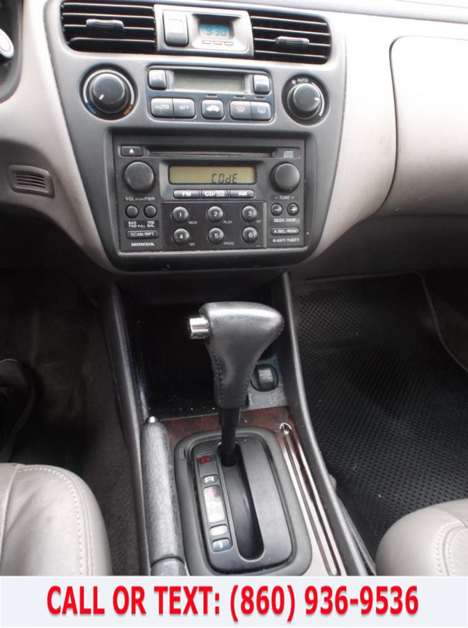 Used Honda Accord Sdn 4dr Sdn EX Auto V6 W/Leather 2000 | Lee Motors Sales Inc. Hartford, Connecticut Used Honda Accord Sdn 4dr Sdn EX Auto V6 W/Leather 2000 | Lee Motors Sales Inc. Hartford, Connecticut
