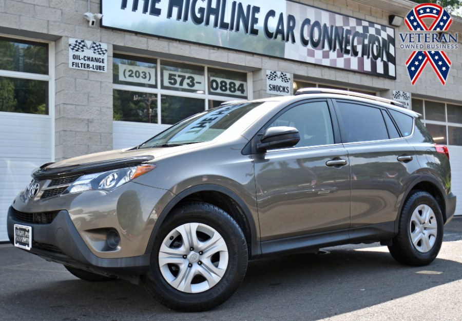 2015 Toyota RAV4 AWD 4dr LE, available for sale in Waterbury, Connecticut | Highline Car Connection. Waterbury, Connecticut