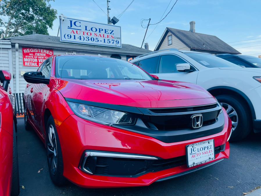 Used Honda Civic Sedan LX CVT 2019 | JC Lopez Auto Sales Corp. Port Chester, New York Used Honda Civic Sedan LX CVT 2019 | JC Lopez Auto Sales Corp. Port Chester, New York