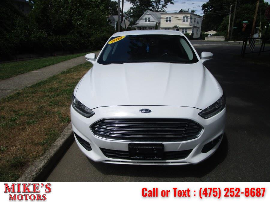 2016 Ford Fusion 4dr Sdn SE FWD, available for sale in Stratford, Connecticut | Mike's Motors LLC. Stratford, Connecticut 2016 Ford Fusion 4dr Sdn SE FWD, available for sale in Stratford, Connecticut | Mike's Motors LLC. Stratford, Connecticut