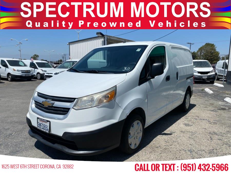 Used Chevrolet City Express Cargo Van FWD 115" LS 2015 | Spectrum Motors. Corona, California