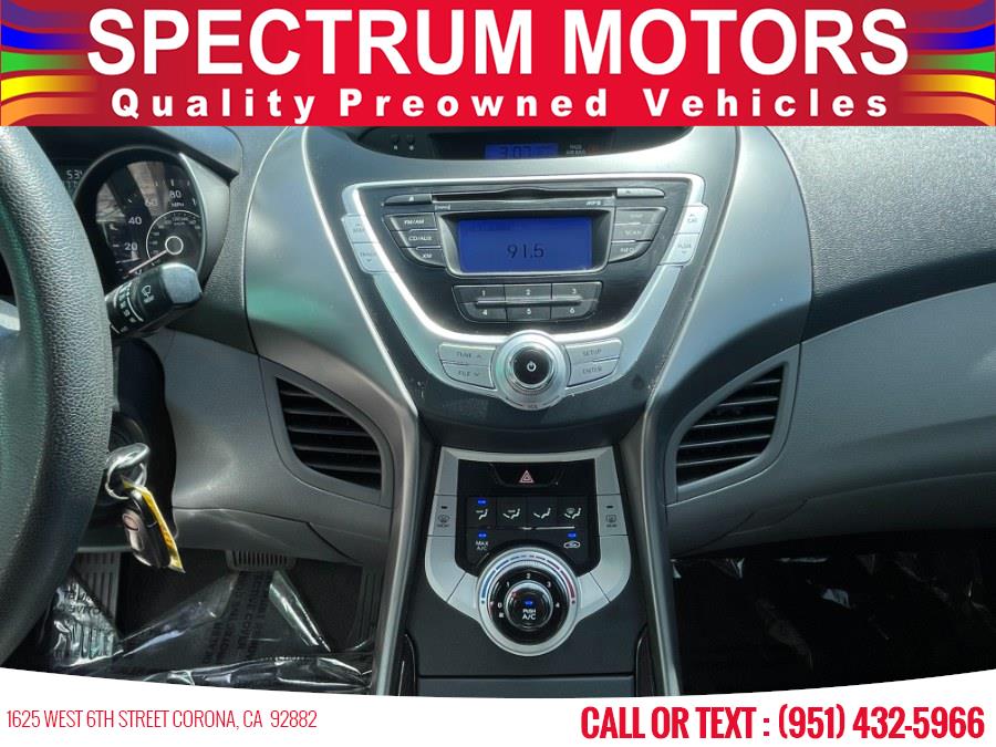 2013 Hyundai Elantra 4dr Sdn Auto GLS PZEV (Alabama Plant), available for sale in Corona, California | Spectrum Motors. Corona, California 2013 Hyundai Elantra 4dr Sdn Auto GLS PZEV (Alabama Plant), available for sale in Corona, California | Spectrum Motors. Corona, California