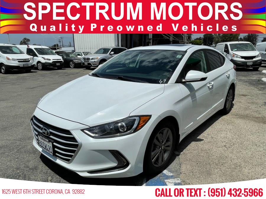 2018 Hyundai Elantra SEL 2.0L Auto SULEV (Alabama), available for sale in Corona, California | Spectrum Motors. Corona, California 2018 Hyundai Elantra SEL 2.0L Auto SULEV (Alabama), available for sale in Corona, California | Spectrum Motors. Corona, California