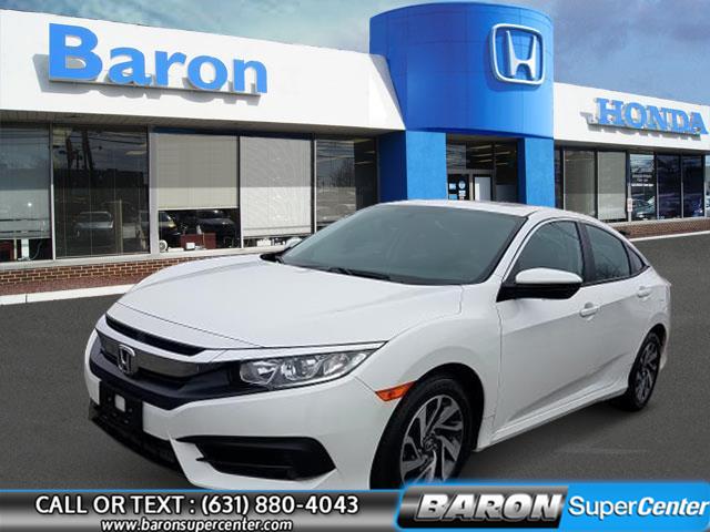 Used Honda Civic Sedan EX 2016 | Baron Supercenter. Patchogue, New York Used Honda Civic Sedan EX 2016 | Baron Supercenter. Patchogue, New York