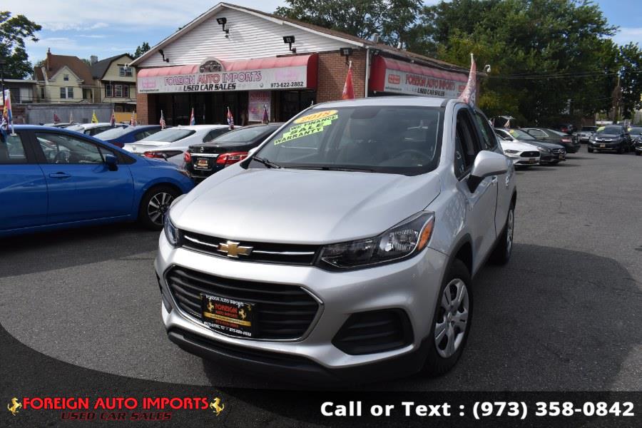 Used Chevrolet Trax AWD 4dr LS 2018 | Foreign Auto Imports. Irvington, New Jersey