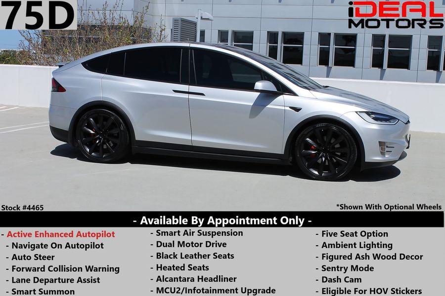 Used Tesla Model x 75D Sport Utility 4D 2018 | Ideal Motors. Costa Mesa, California Used Tesla Model x 75D Sport Utility 4D 2018 | Ideal Motors. Costa Mesa, California