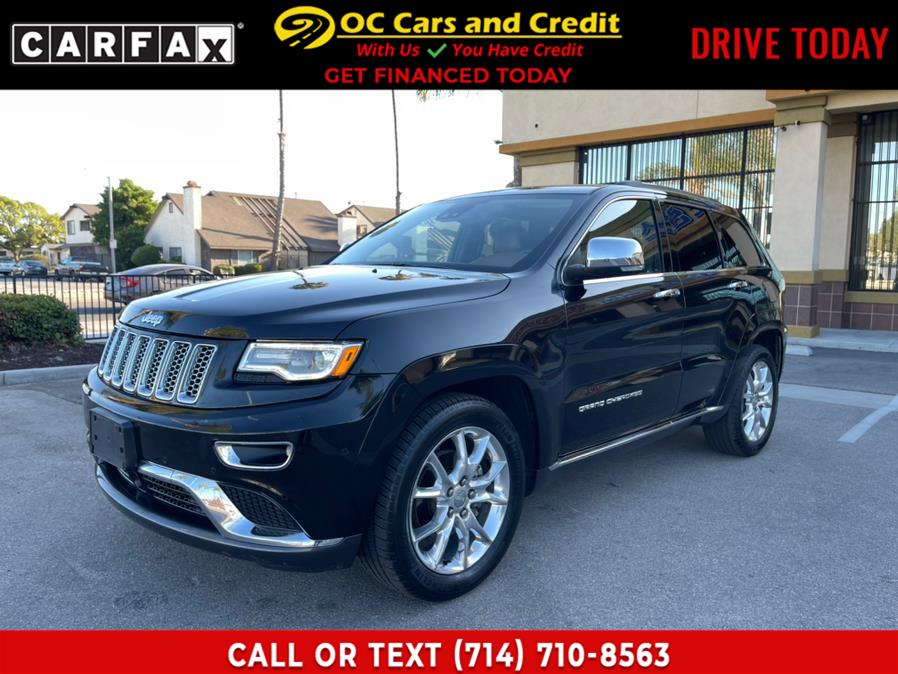 2016 Jeep Grand Cherokee RWD 4dr Summit, available for sale in Garden Grove, California | OC Cars and Credit. Garden Grove, California