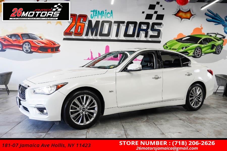 2018 INFINITI Q50 LUXE 3.0t LUXE AWD, available for sale in Hollis, New York | Jamaica 26 Motors. Hollis, New York