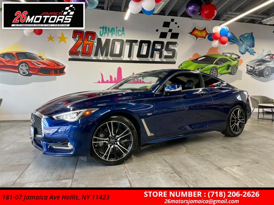 2018 INFINITI Q60 LUXE 3.0t LUXE AWD, available for sale in Hollis, New York | Jamaica 26 Motors. Hollis, New York