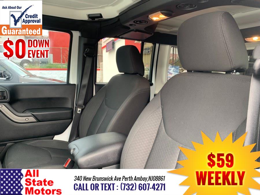 2016 Jeep Wrangler Unlimited 4WD 4dr Sport, available for sale in Perth Amboy, New Jersey | All State Motor Inc. Perth Amboy, New Jersey 2016 Jeep Wrangler Unlimited 4WD 4dr Sport, available for sale in Perth Amboy, New Jersey | All State Motor Inc. Perth Amboy, New Jersey