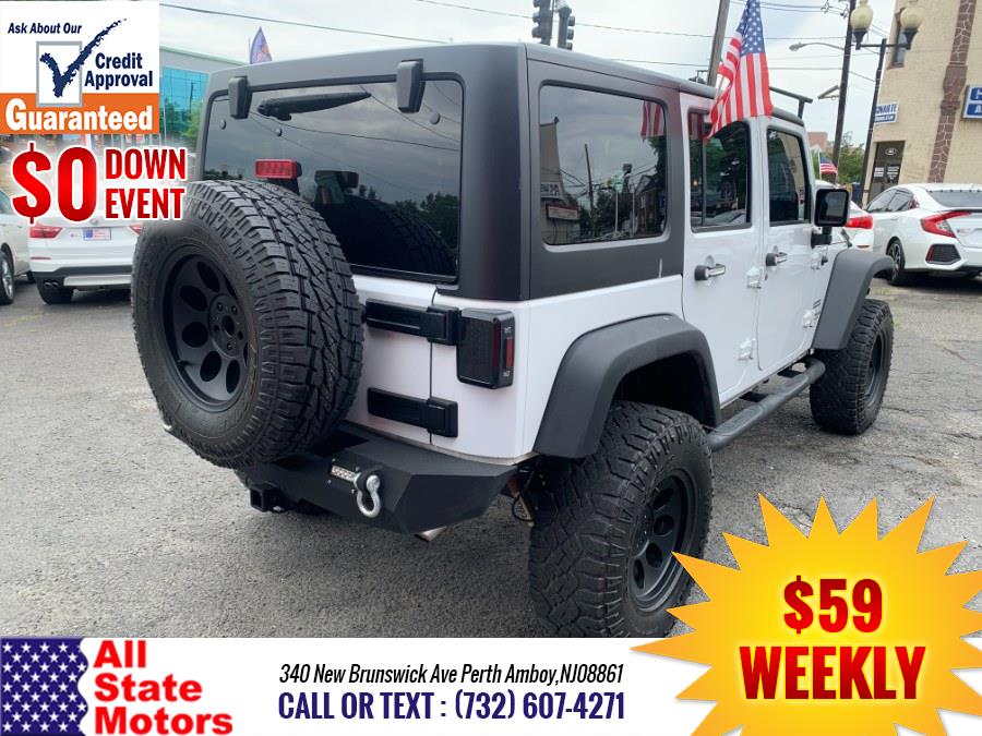2016 Jeep Wrangler Unlimited 4WD 4dr Sport, available for sale in Perth Amboy, New Jersey | All State Motor Inc. Perth Amboy, New Jersey 2016 Jeep Wrangler Unlimited 4WD 4dr Sport, available for sale in Perth Amboy, New Jersey | All State Motor Inc. Perth Amboy, New Jersey