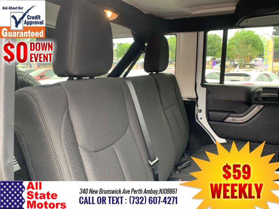 2016 Jeep Wrangler Unlimited 4WD 4dr Sport, available for sale in Perth Amboy, New Jersey | All State Motor Inc. Perth Amboy, New Jersey 2016 Jeep Wrangler Unlimited 4WD 4dr Sport, available for sale in Perth Amboy, New Jersey | All State Motor Inc. Perth Amboy, New Jersey