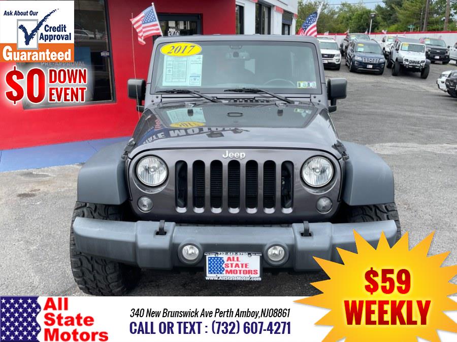 2017 Jeep Wrangler Unlimited Sport 4x4, available for sale in Perth Amboy, New Jersey | All State Motor Inc. Perth Amboy, New Jersey 2017 Jeep Wrangler Unlimited Sport 4x4, available for sale in Perth Amboy, New Jersey | All State Motor Inc. Perth Amboy, New Jersey