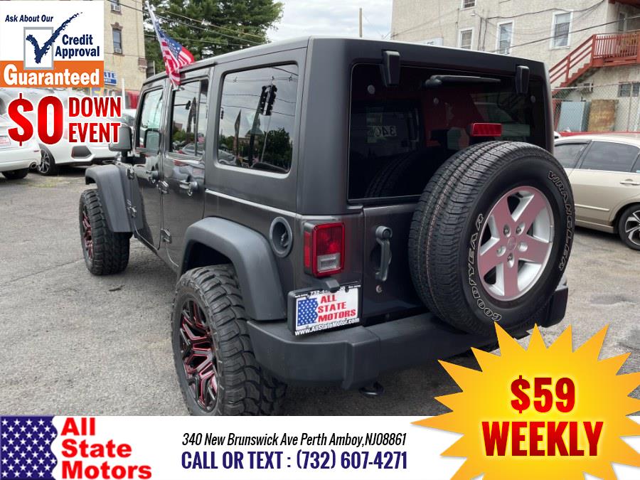 2017 Jeep Wrangler Unlimited Sport 4x4, available for sale in Perth Amboy, New Jersey | All State Motor Inc. Perth Amboy, New Jersey 2017 Jeep Wrangler Unlimited Sport 4x4, available for sale in Perth Amboy, New Jersey | All State Motor Inc. Perth Amboy, New Jersey