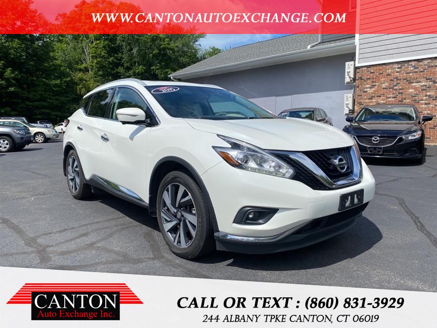 2015 Nissan Murano Platinum, available for sale in Canton, Connecticut | Canton Auto Exchange. Canton, Connecticut