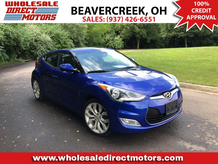 2013 Hyundai Veloster 3dr Cpe Auto w/Black Int, available for sale in Beavercreek, Ohio | Wholesale Direct Motors. Beavercreek, Ohio