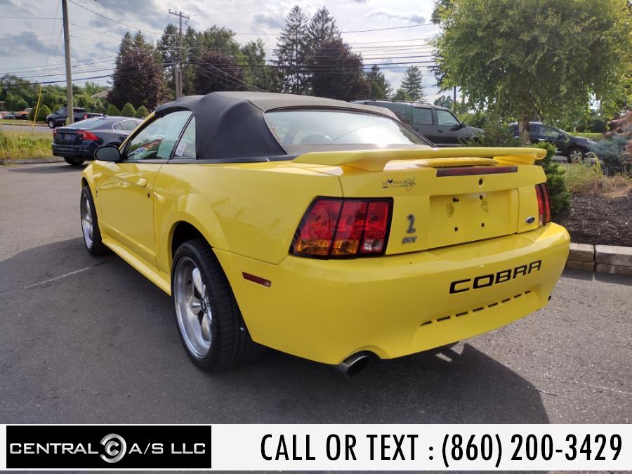 Used Ford Mustang 2dr Convertible SVT Cobra 2001 | Central A/S LLC. East Windsor, Connecticut Used Ford Mustang 2dr Convertible SVT Cobra 2001 | Central A/S LLC. East Windsor, Connecticut