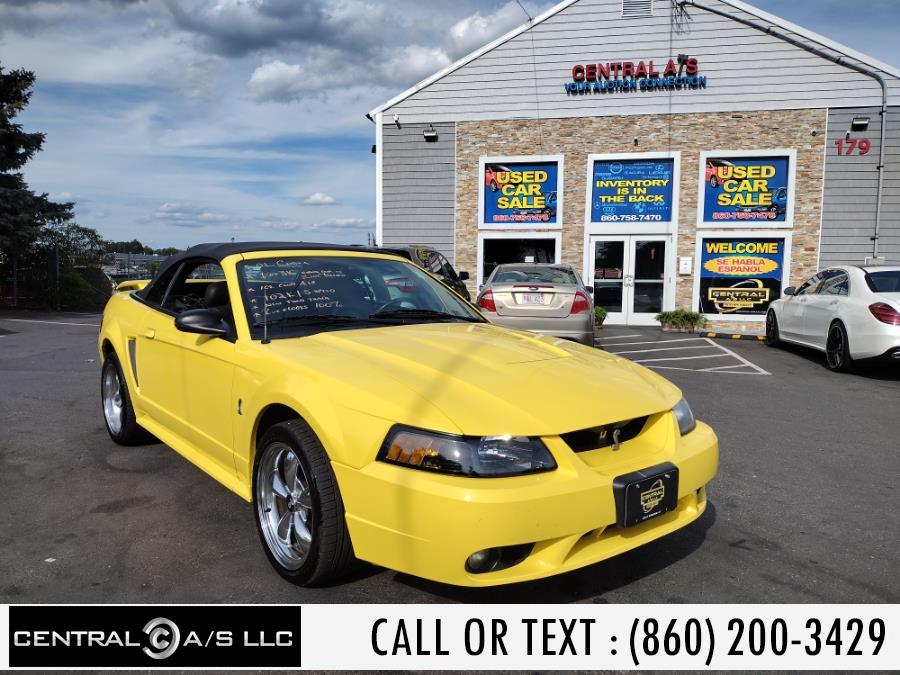 2001 Ford Mustang 2dr Convertible SVT Cobra, available for sale in East Windsor, Connecticut | Central A/S LLC. East Windsor, Connecticut