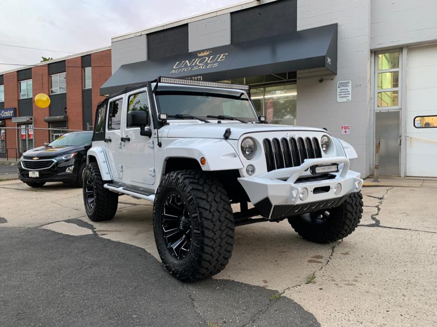 2017 Jeep Wrangler Unlimited Sport 4x4, available for sale in New Haven, Connecticut | Unique Auto Sales LLC. New Haven, Connecticut