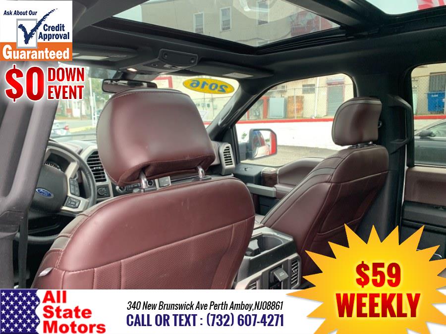 Used Ford F-150 4WD SuperCrew 145" Platinum 2016 | All State Motor Inc. Perth Amboy, New Jersey Used Ford F-150 4WD SuperCrew 145" Platinum 2016 | All State Motor Inc. Perth Amboy, New Jersey