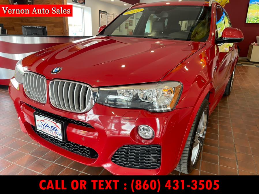Used BMW X3 M Package xDrive28i Sports Activity Vehicle 2017 | Vernon Auto Sale & Service. Manchester, Connecticut
