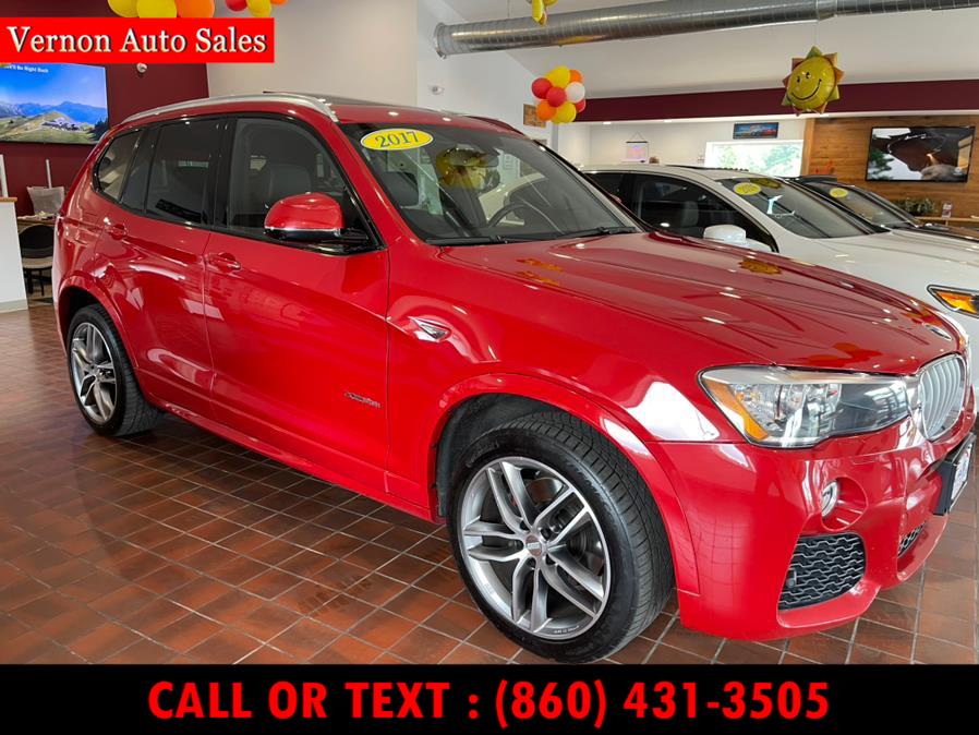 2017 BMW X3 M Package xDrive28i Sports Activity Vehicle, available for sale in Manchester, Connecticut | Vernon Auto Sale & Service. Manchester, Connecticut 2017 BMW X3 M Package xDrive28i Sports Activity Vehicle, available for sale in Manchester, Connecticut | Vernon Auto Sale & Service. Manchester, Connecticut