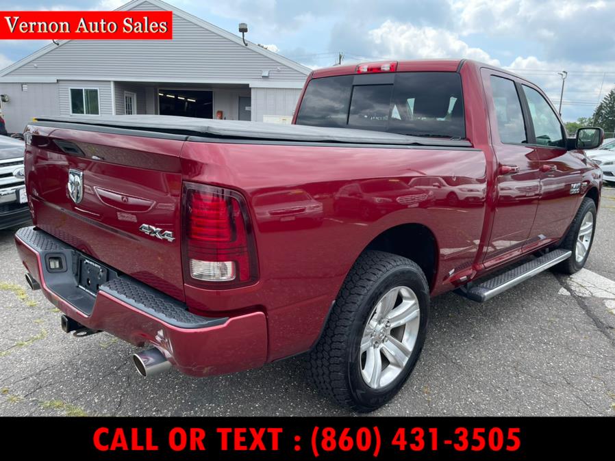 2014 Ram 1500 4WD Quad Cab 140.5" Sport, available for sale in Manchester, Connecticut | Vernon Auto Sale & Service. Manchester, Connecticut 2014 Ram 1500 4WD Quad Cab 140.5" Sport, available for sale in Manchester, Connecticut | Vernon Auto Sale & Service. Manchester, Connecticut