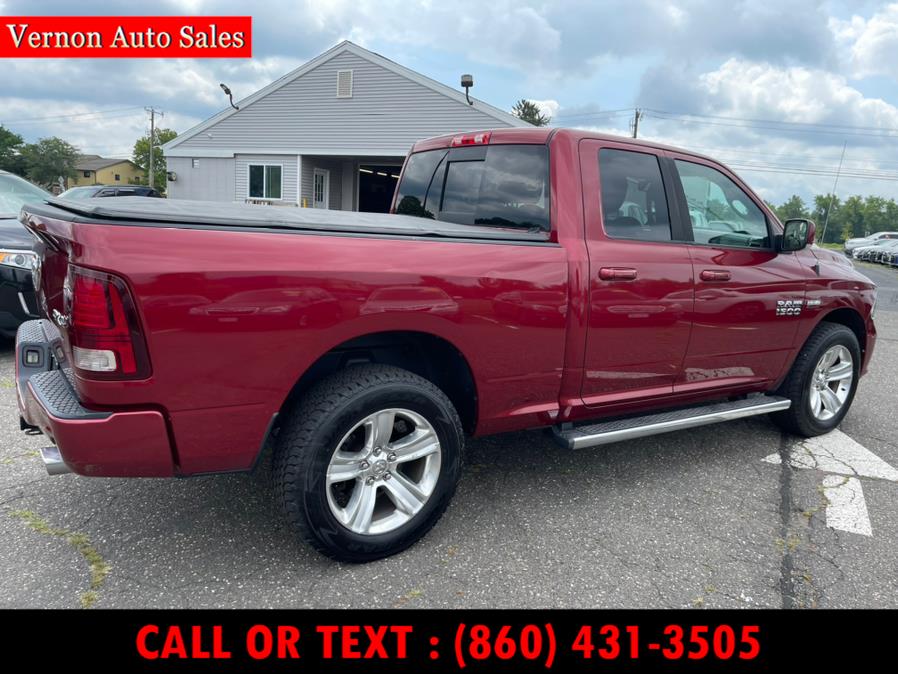 2014 Ram 1500 4WD Quad Cab 140.5" Sport, available for sale in Manchester, Connecticut | Vernon Auto Sale & Service. Manchester, Connecticut 2014 Ram 1500 4WD Quad Cab 140.5" Sport, available for sale in Manchester, Connecticut | Vernon Auto Sale & Service. Manchester, Connecticut