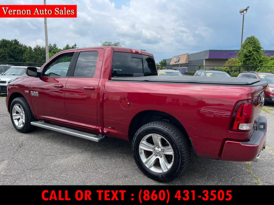 2014 Ram 1500 4WD Quad Cab 140.5" Sport, available for sale in Manchester, Connecticut | Vernon Auto Sale & Service. Manchester, Connecticut 2014 Ram 1500 4WD Quad Cab 140.5" Sport, available for sale in Manchester, Connecticut | Vernon Auto Sale & Service. Manchester, Connecticut