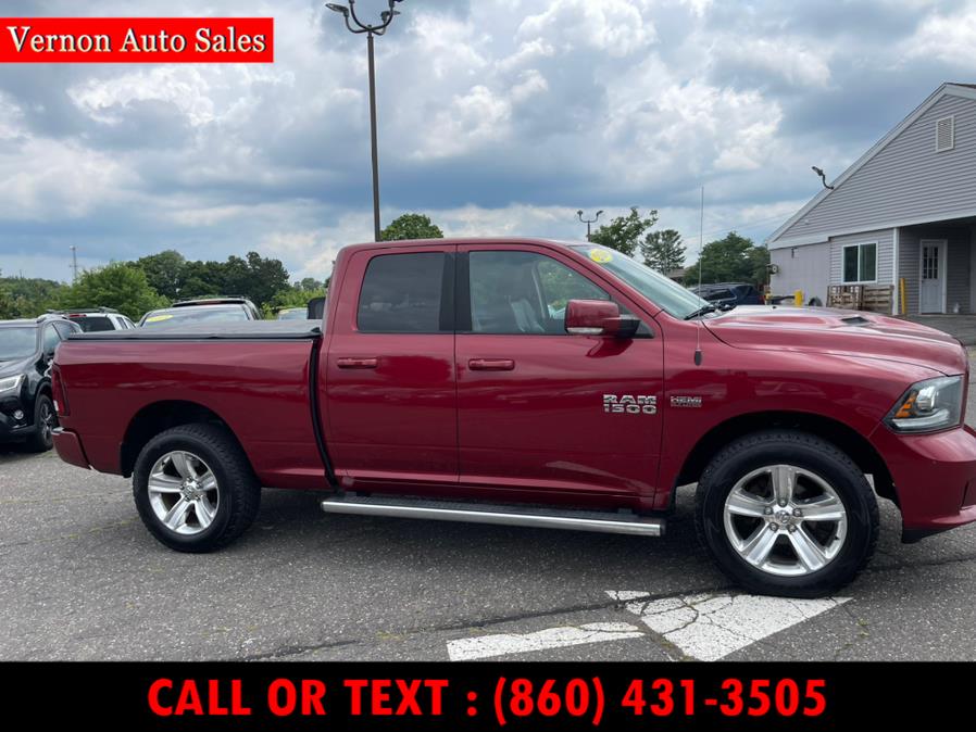 2014 Ram 1500 4WD Quad Cab 140.5" Sport, available for sale in Manchester, Connecticut | Vernon Auto Sale & Service. Manchester, Connecticut 2014 Ram 1500 4WD Quad Cab 140.5" Sport, available for sale in Manchester, Connecticut | Vernon Auto Sale & Service. Manchester, Connecticut