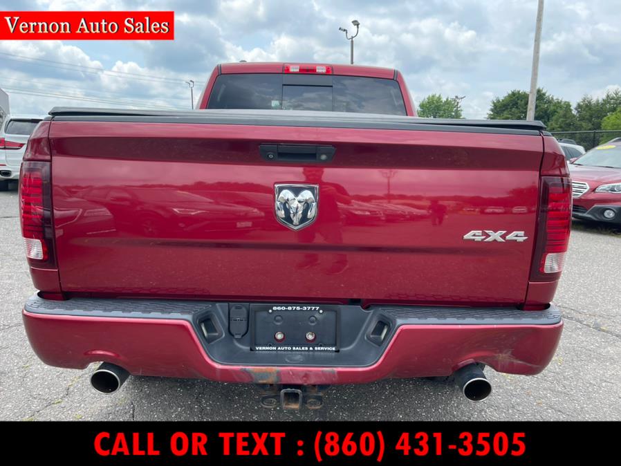 2014 Ram 1500 4WD Quad Cab 140.5" Sport, available for sale in Manchester, Connecticut | Vernon Auto Sale & Service. Manchester, Connecticut 2014 Ram 1500 4WD Quad Cab 140.5" Sport, available for sale in Manchester, Connecticut | Vernon Auto Sale & Service. Manchester, Connecticut