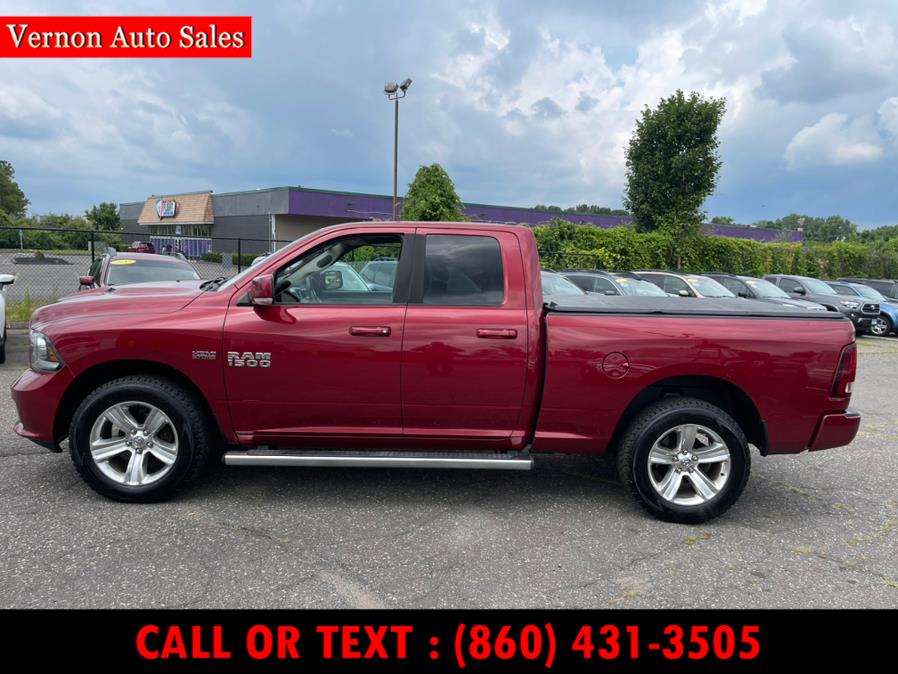 2014 Ram 1500 4WD Quad Cab 140.5" Sport, available for sale in Manchester, Connecticut | Vernon Auto Sale & Service. Manchester, Connecticut 2014 Ram 1500 4WD Quad Cab 140.5" Sport, available for sale in Manchester, Connecticut | Vernon Auto Sale & Service. Manchester, Connecticut