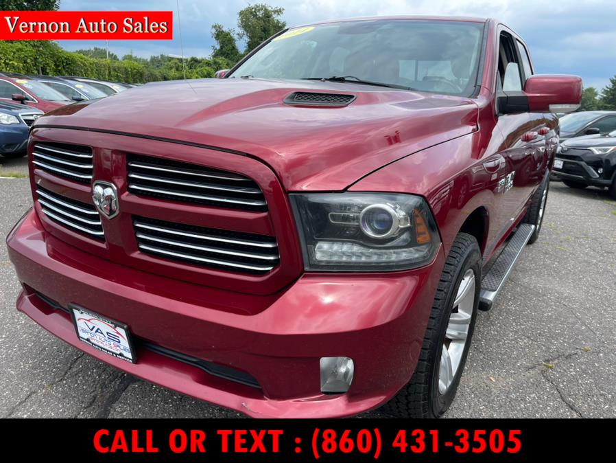 2014 Ram 1500 4WD Quad Cab 140.5" Sport, available for sale in Manchester, Connecticut | Vernon Auto Sale & Service. Manchester, Connecticut 2014 Ram 1500 4WD Quad Cab 140.5" Sport, available for sale in Manchester, Connecticut | Vernon Auto Sale & Service. Manchester, Connecticut