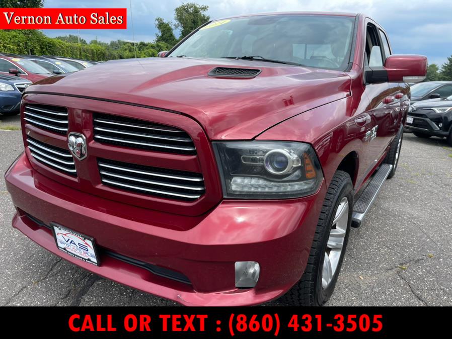 Used Ram 1500 4WD Quad Cab 140.5" Sport 2014 | Vernon Auto Sale & Service. Manchester, Connecticut