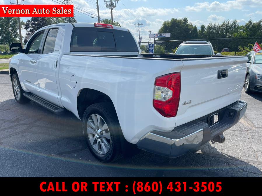 2015 Toyota Tundra 4WD Truck Double Cab 5.7L V8 6-Spd AT LIMITED, available for sale in Manchester, Connecticut | Vernon Auto Sale & Service. Manchester, Connecticut 2015 Toyota Tundra 4WD Truck Double Cab 5.7L V8 6-Spd AT LIMITED, available for sale in Manchester, Connecticut | Vernon Auto Sale & Service. Manchester, Connecticut