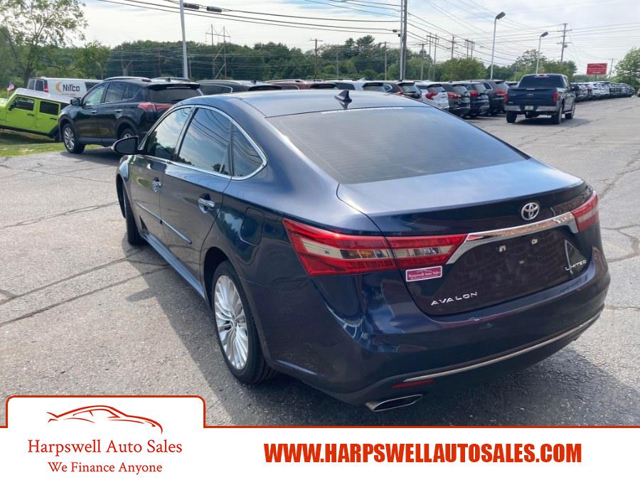 2016 Toyota Avalon 4dr Sdn Limited (Natl), available for sale in Harpswell, Maine | Harpswell Auto Sales Inc. Harpswell, Maine 2016 Toyota Avalon 4dr Sdn Limited (Natl), available for sale in Harpswell, Maine | Harpswell Auto Sales Inc. Harpswell, Maine