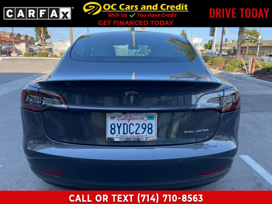 Used Tesla Model 3 Long Range AWD 2021 | OC Cars and Credit. Garden Grove, California