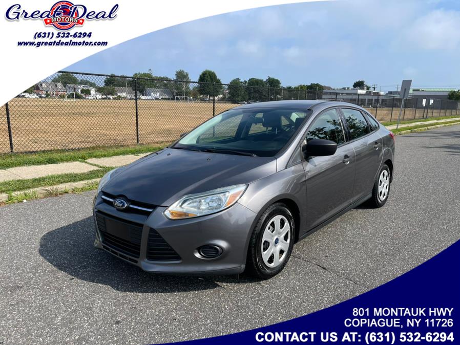 2014 Ford Focus 4dr Sdn S, available for sale in Copiague, New York | Great Deal Motors. Copiague, New York