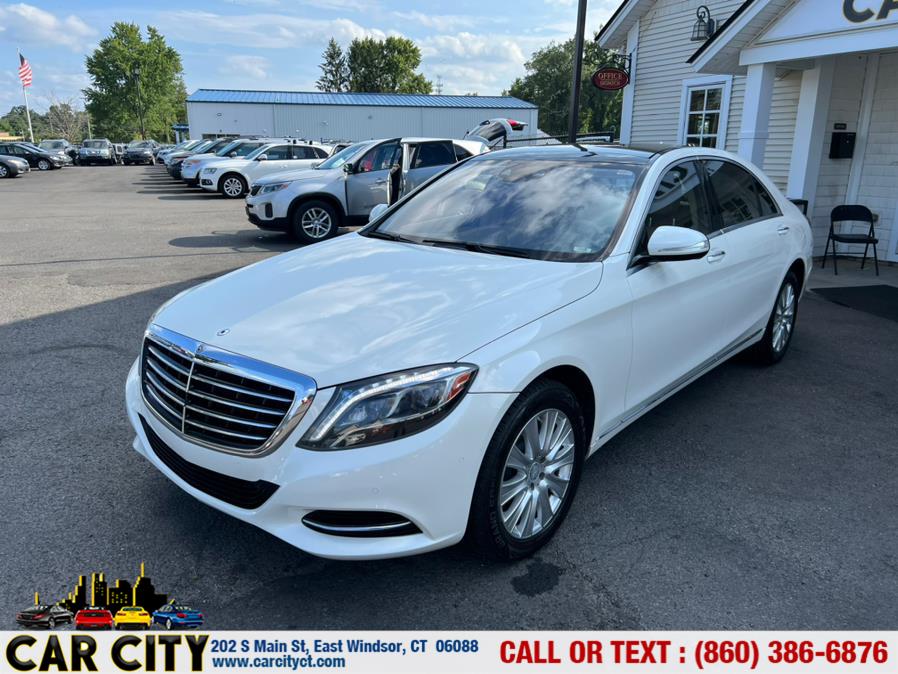 2015 Mercedes-Benz S-Class 4dr Sdn S550 4MATIC, available for sale in East Windsor, Connecticut | Car City LLC. East Windsor, Connecticut