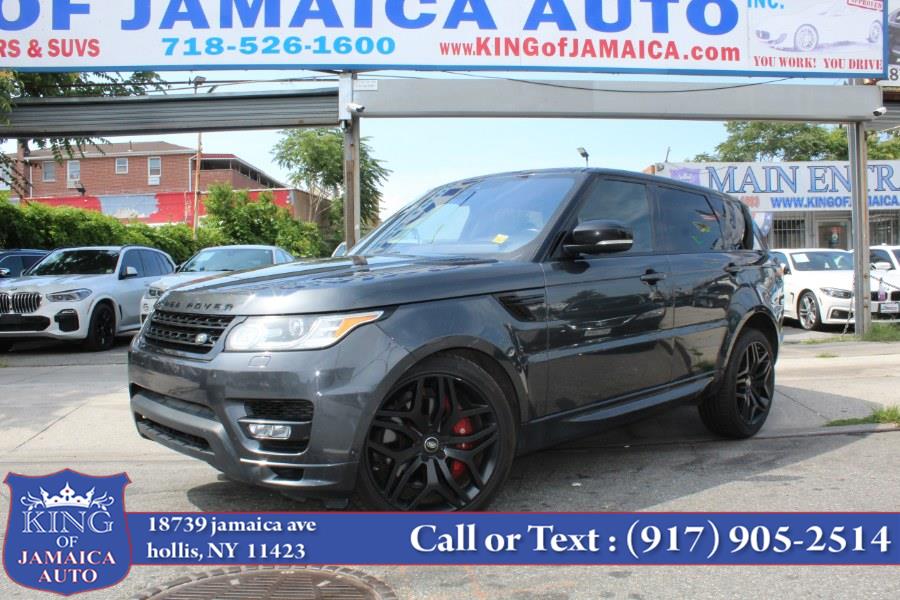 2017 Land Rover Range Rover Sport V6 Supercharged HSE Dynamic, available for sale in Hollis, New York | King of Jamaica Auto Inc. Hollis, New York 2017 Land Rover Range Rover Sport V6 Supercharged HSE Dynamic, available for sale in Hollis, New York | King of Jamaica Auto Inc. Hollis, New York